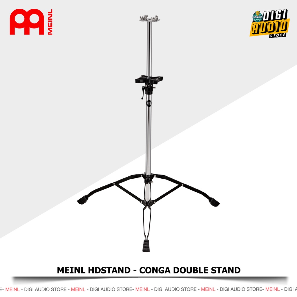 MEINL HDSTAND CONGA DOUBLE STAND ADJUSTABLE CONGAS PERCUSSION PERKUSI