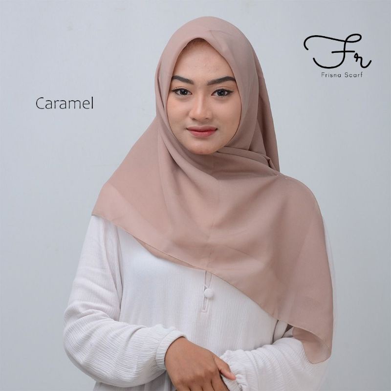 BELLA SQUARE POLLYCOTTON PREMIUM UKURAN 115x115-Caramel