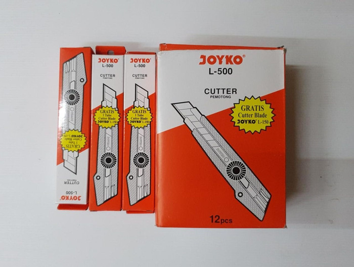 

CUTTER JOYKO L-500 | ALAT POTONG KERTAS | ATK