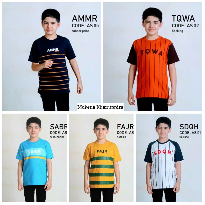 KAOS ANAK LAKI LAKI SALUR AMMAR KIDS