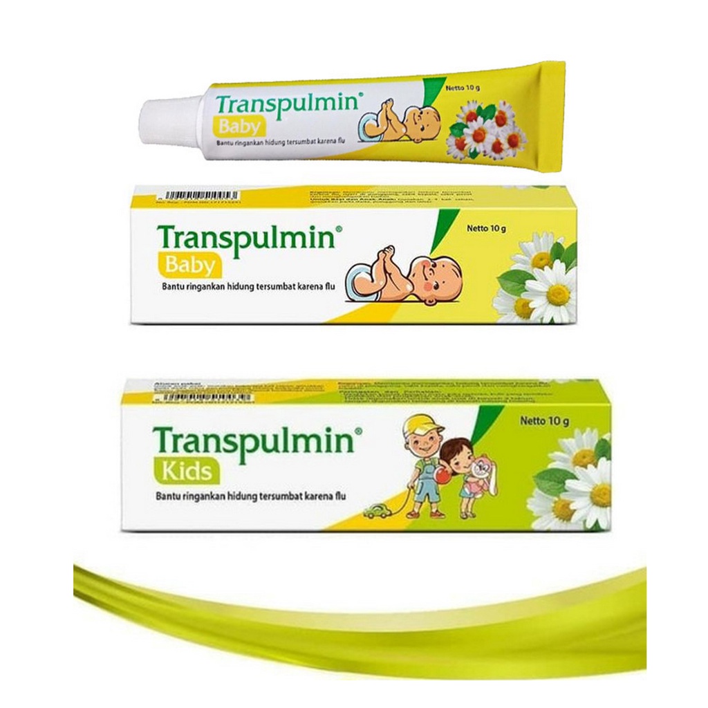 TRANSPULMIN KIDS 20 GR - Baby 10 Gr 20gr Balsem Anak Bayi Oles Tranpulmin Balsam