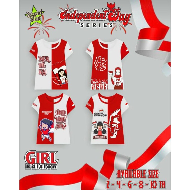 PO kaos kemerdekaan perempuan second star