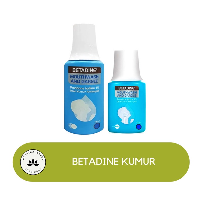 

Betadine Kumur Mouthwash & Gargle Mengatasi Bau Mulut Nafas Tak Segar