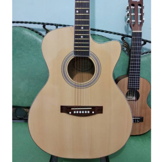 Gitar Akustik Natural Merk Lakewood Sunkay Trusrod Buat Pemula Jakarta