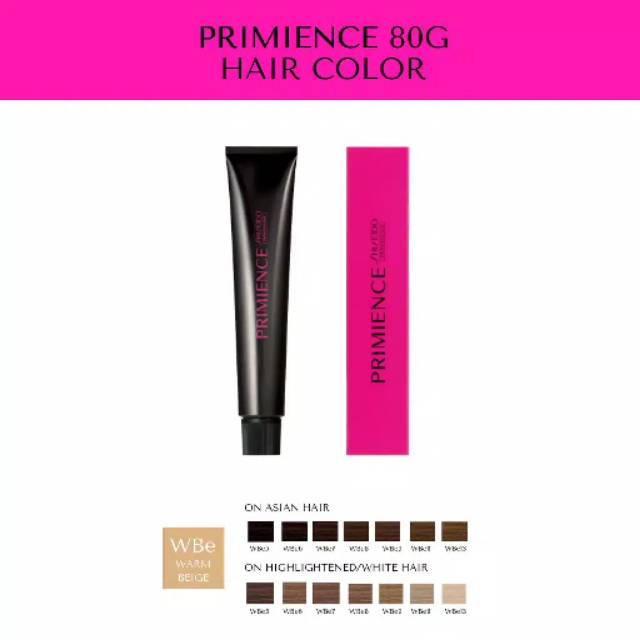 80 ML Shiseido  Profesional PRIMIENCE ENRICH Hair Color 