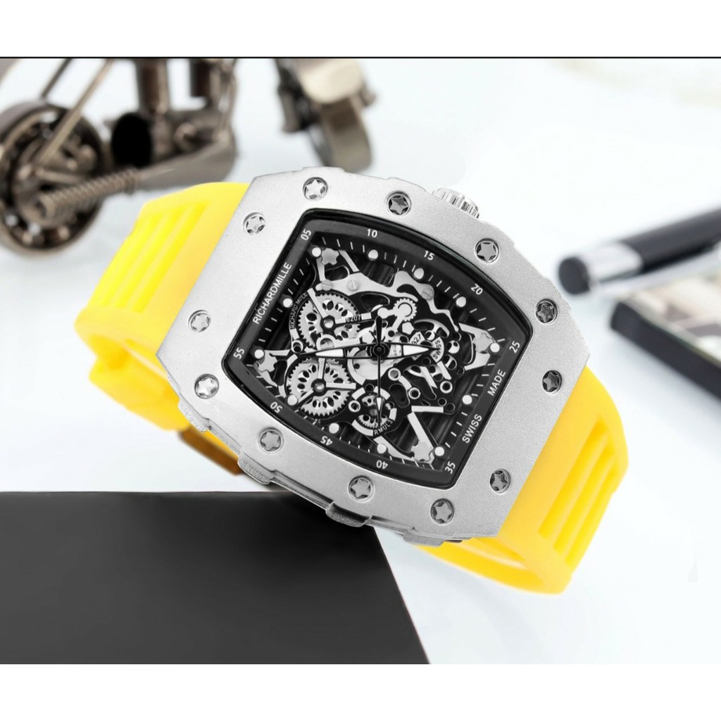 jam tangan pria rm chrono variasi terbaru y1150