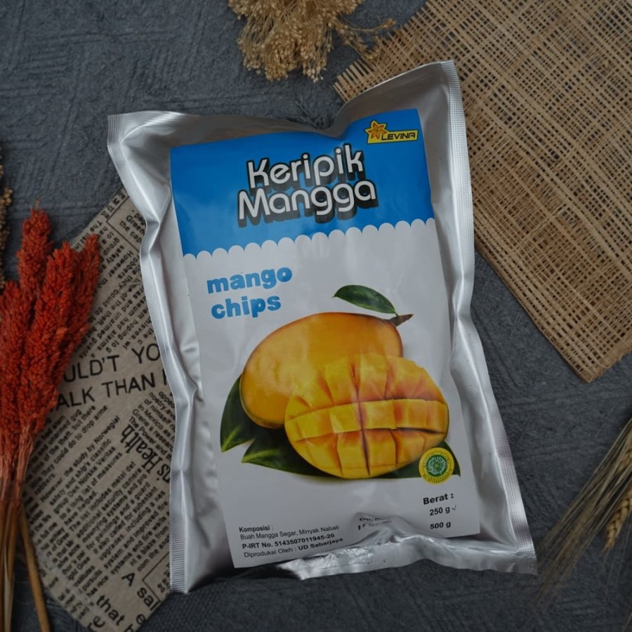 

Keripik Mangga Levina 250 gram kripik buah oleh oleh khas Malang