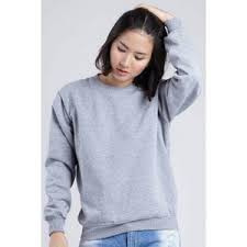 SWEATER_ID Basic Sweater Crewneck Abumuda /Abu Misty Polos Unisex