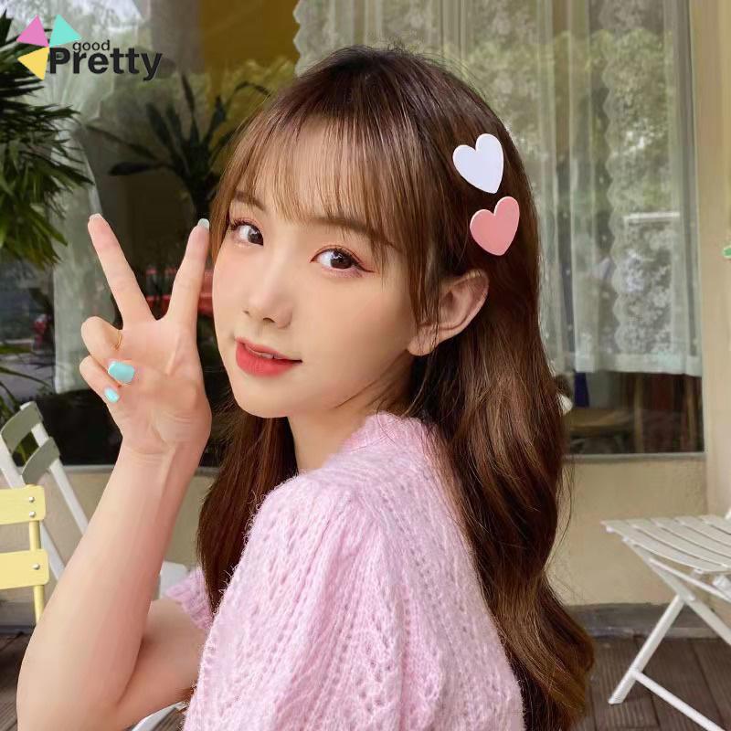 Jepit Rambut Bentuk Hati Untuk Aksesoris Anak Perempuan - PD