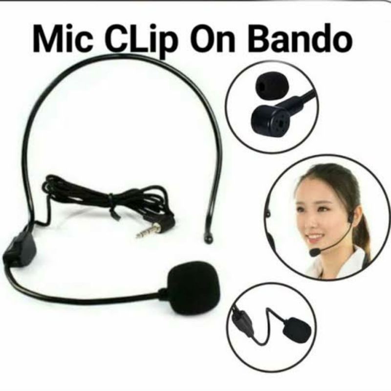 VIPER ALAT PEREKAM SUARA MIC MICROFON KLIP PENJEPIT JEPIT UNTUK HP/COMPUTER/LAPTOP