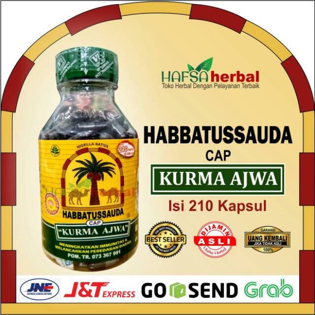 Habbatussauda Cap Kurma Ajwa 210kpsl, CV Vicomas Internasional