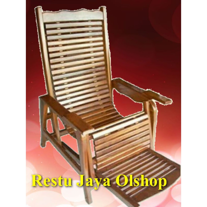 Kursi malas jati Jepara berkualitas