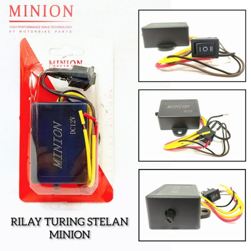 Relay lampu HAZARD / SEIN Motor untuk TOURING - RACE SPEED import universal segala jenis motor
