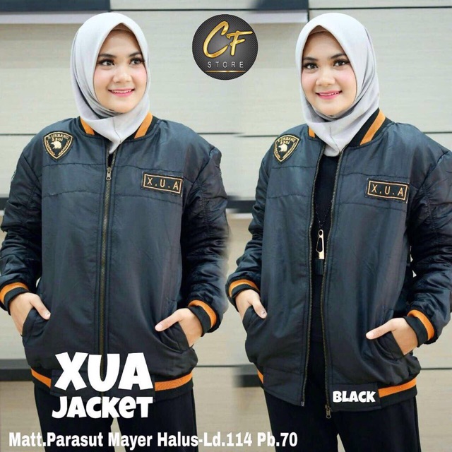XUA JAKET / JAKET BOMBER / JAKET KEREN / JAKET KEKINIAN / JAKET MURAH / JAKET JOKOWI / JAKET KEREN