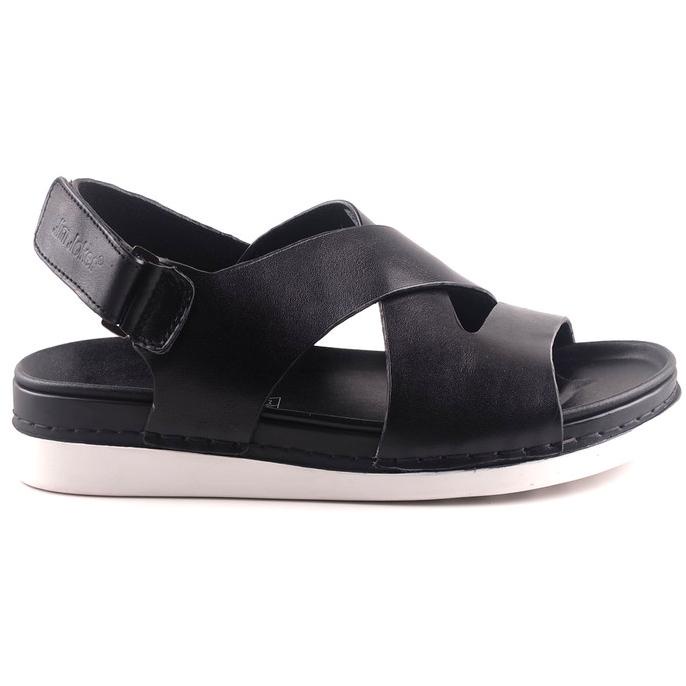 Jim Joker - Sepatu Sandal Kulit Pria Beta 2ZA Hitam - Hitam,41 Termurah