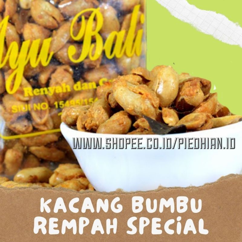 

KACANG BUMBU REMPAH SPECIAL "AYU BALI" 300 GRAM