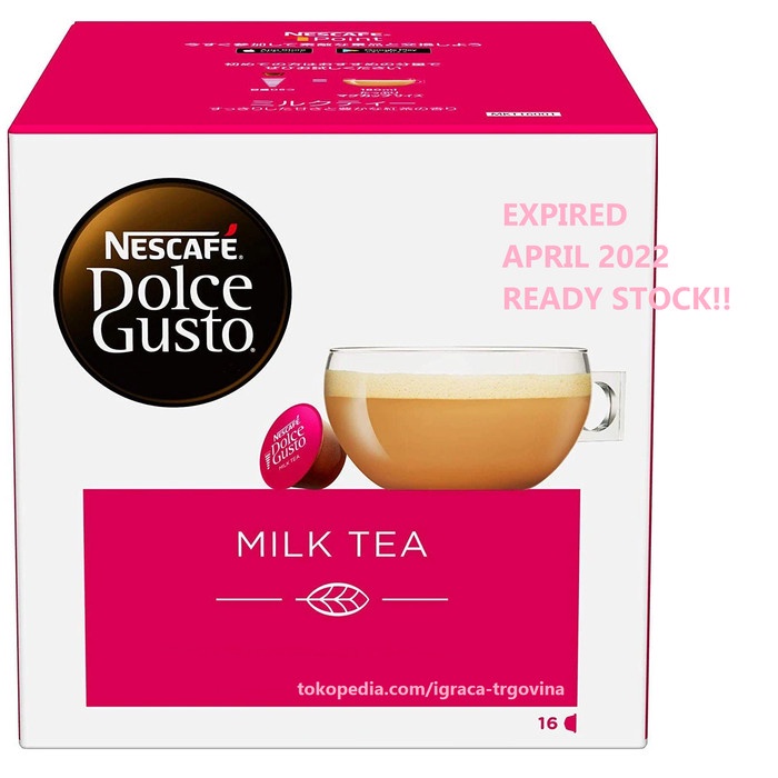 

Kopi - Nescafe Dolce Gusto Milk Tea Capsule - Isi 16 Capsule