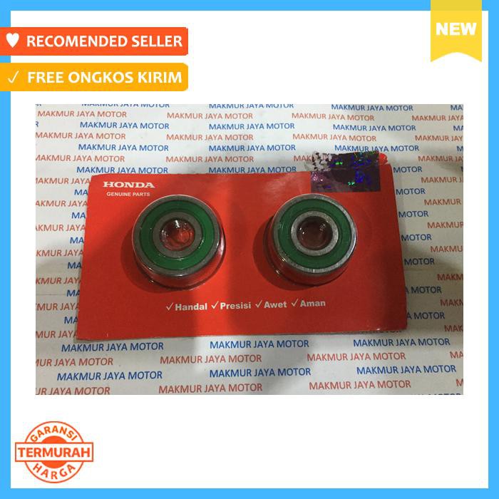 BEARING / LAHER / BANTALAN RODA 6201RS (ISI 2 PCS) AHM (ASLI HONDA)