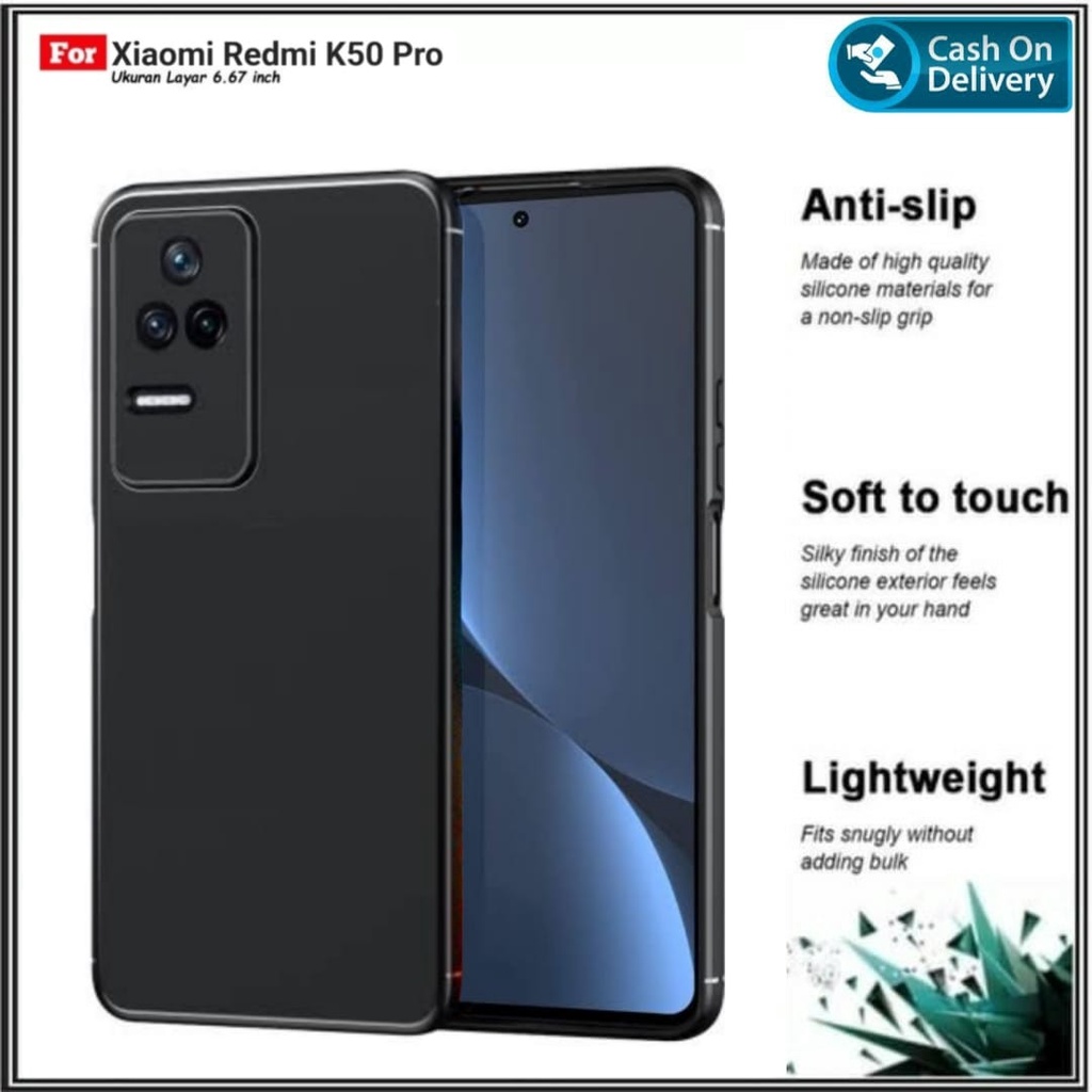 Case Xiaomi Redmi K50 K50 PRO K50 GAMING Soft Case Premium Casing Slim And Cover Promo Di AlvaCaseAc