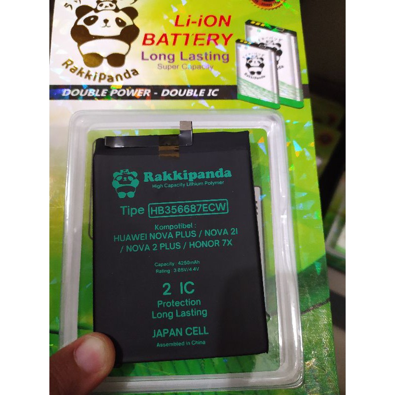 Baterai Batre Battery Batrai Rakkipanda Huawei Nova Plus Nova 2 Plus Nova 2i Nova 3i Honor 7X