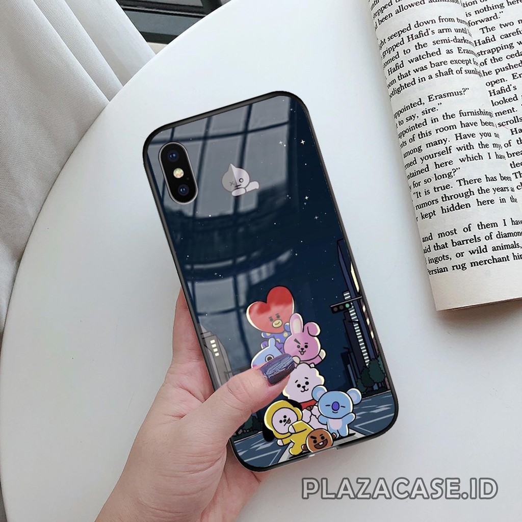 [K01]Soft Case Glass Kaca VIVO Y91C Y91 Y93 Y95 Y12 Y15 Y17 Y71