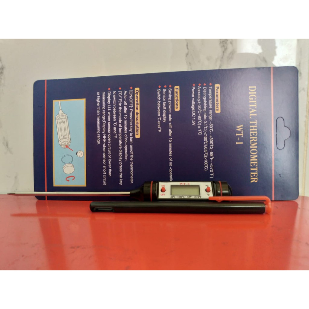 [GRAY.STORE178 ] Termometer Digital BBQ Kopi Susu Mainan / Thermometer food beverage- TPJR1