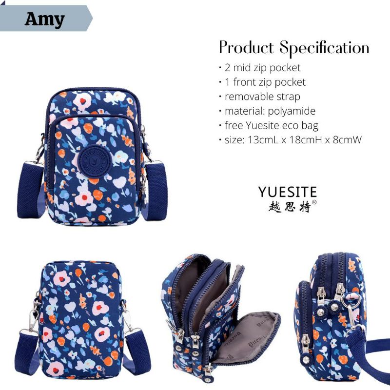 Tas selempang HP wanita phone case yuesite amy original cyutebags