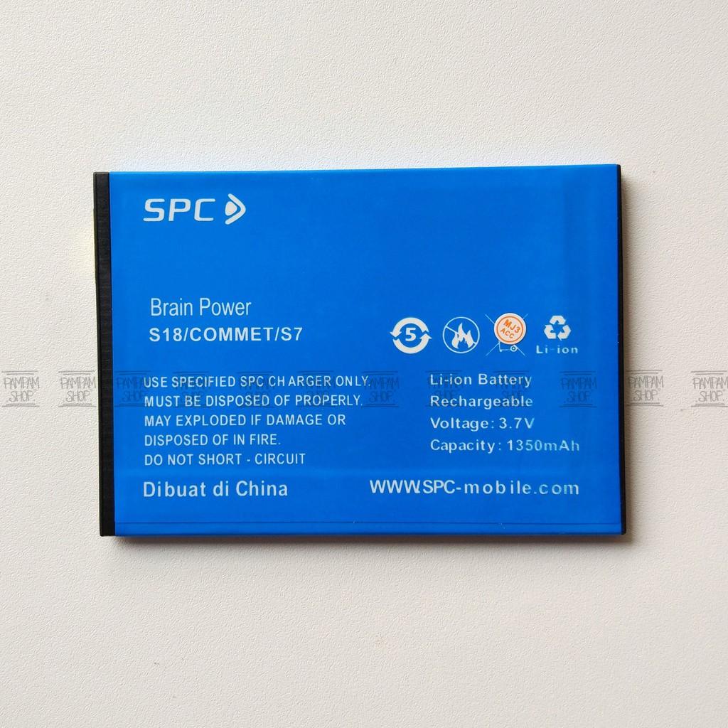 Baterai SPC S7 Mars S18 Commet Original OEM Batre Batrai S 7 S 18 Ori HP Comet Komet