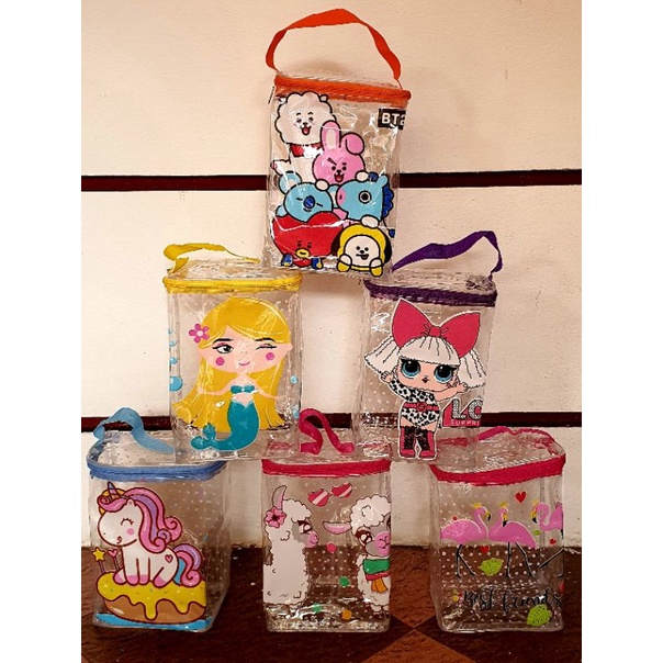 

Tas tenteng plastik karakter - tas ulang tahun anak - Souvenir ulang tahun - Tas tenteng