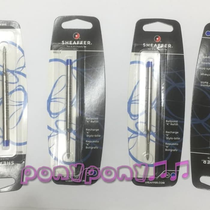 

Grosir Refill Ballpoint / Pulpen Sheaffer / Sheafer Biru / Hitam - Hitam Elegan