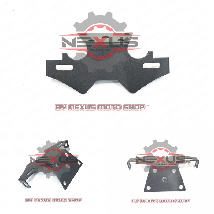 Motor-Spakbor- Tail Tidy Ninja 250 Fi Z250 Bracket Plat Nomor Z250 Ninja250Fi Injeksi -Spakbor-