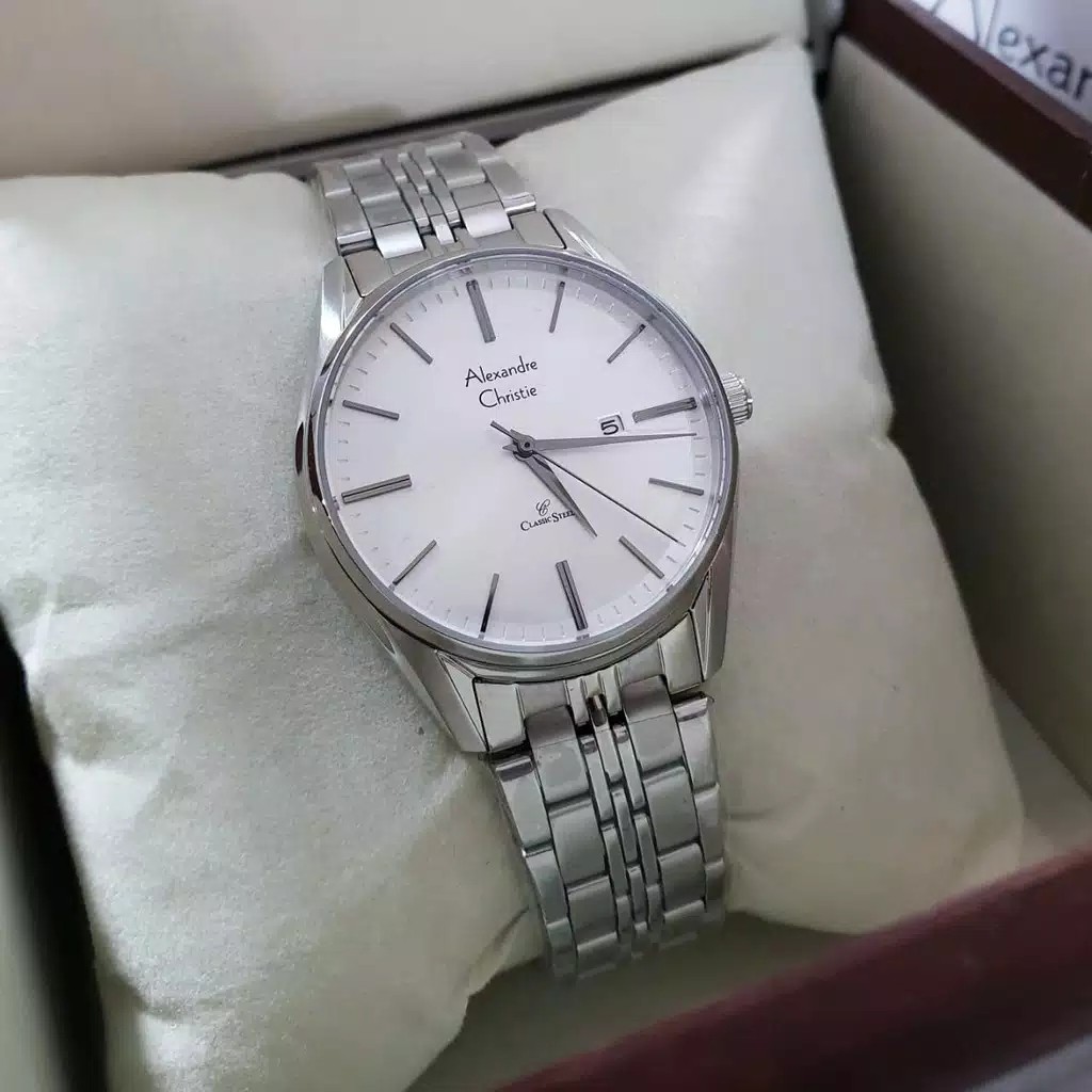 Alexandre christie original ac8588 silver Stainless steel ladies