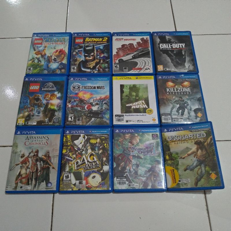Kaset PSVITA PS Vita Game Lego sword art online nfs killzone uncharted