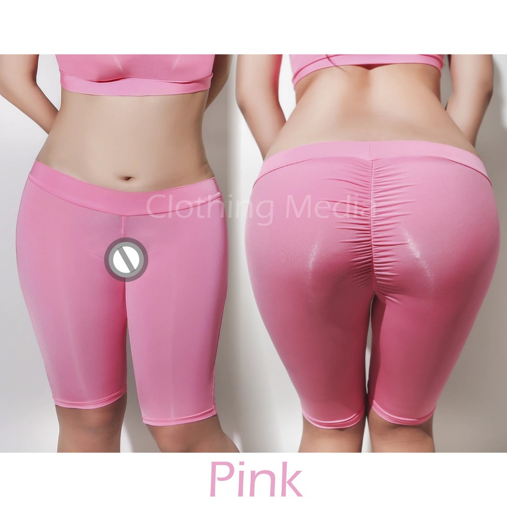 Celana Pendek Silky Halus Wanita Semi Transparan Boyshort Safety Pants Elastis