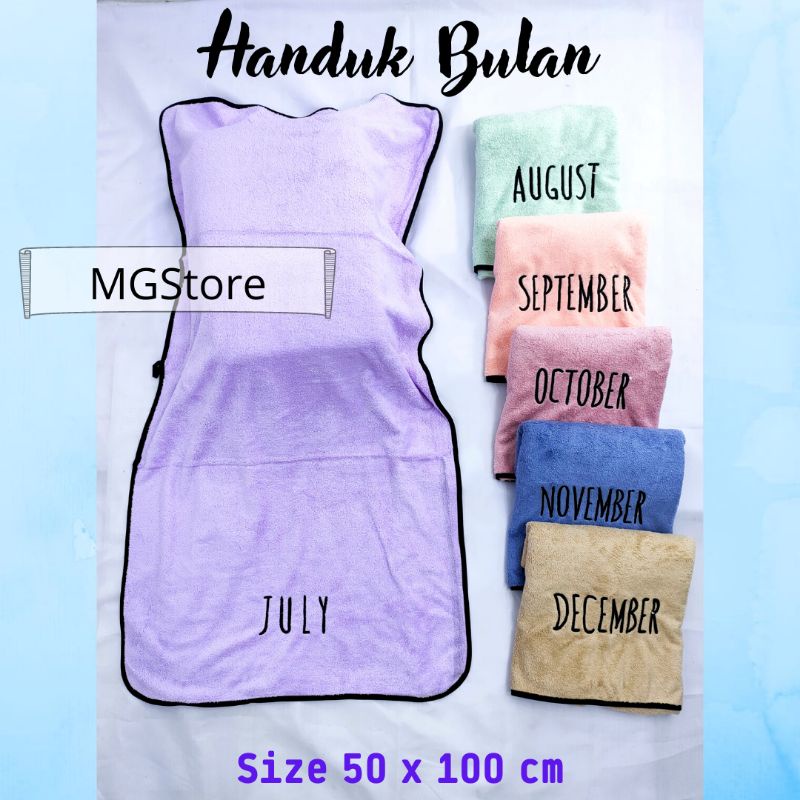 HANDUK BULAN/MONTH