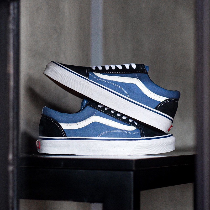 VANS OLDSKOOL CLASSIC NAVY ORIGINAL 100%