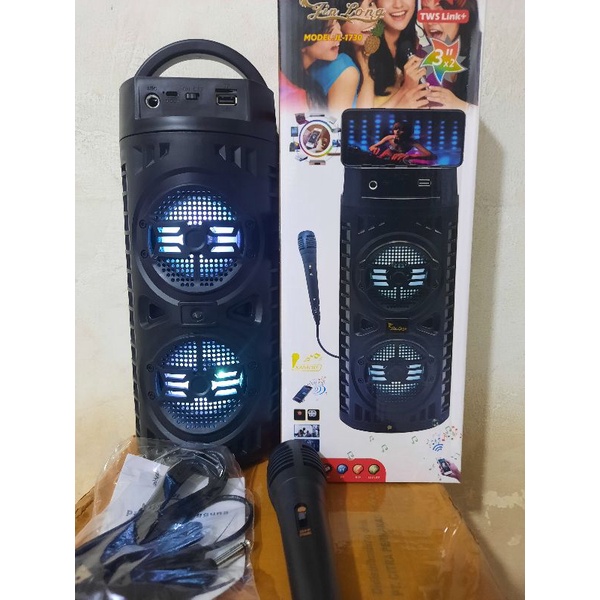 COD SPEAKER BLUETOOTH TERBARU JINLONG JL-1730 PLUS MIC KARAOKE