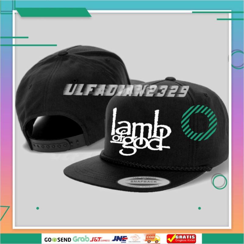 Topi Lamb Of God Snapback Premium Quality
