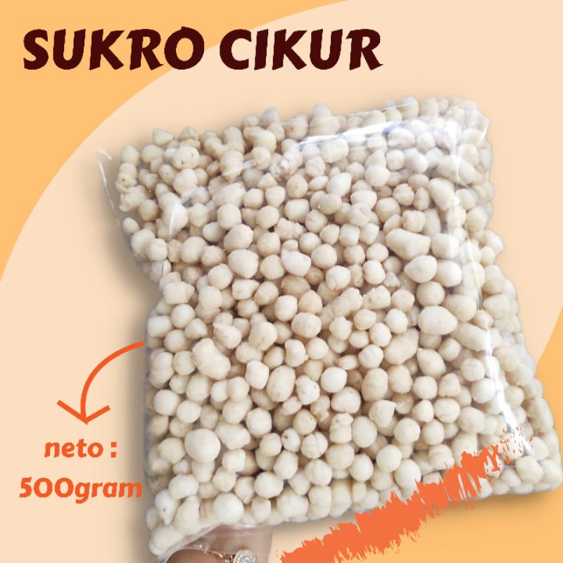 

Sukro cikur sari rasa 500gr / pilus cikur klc / toping baso aci