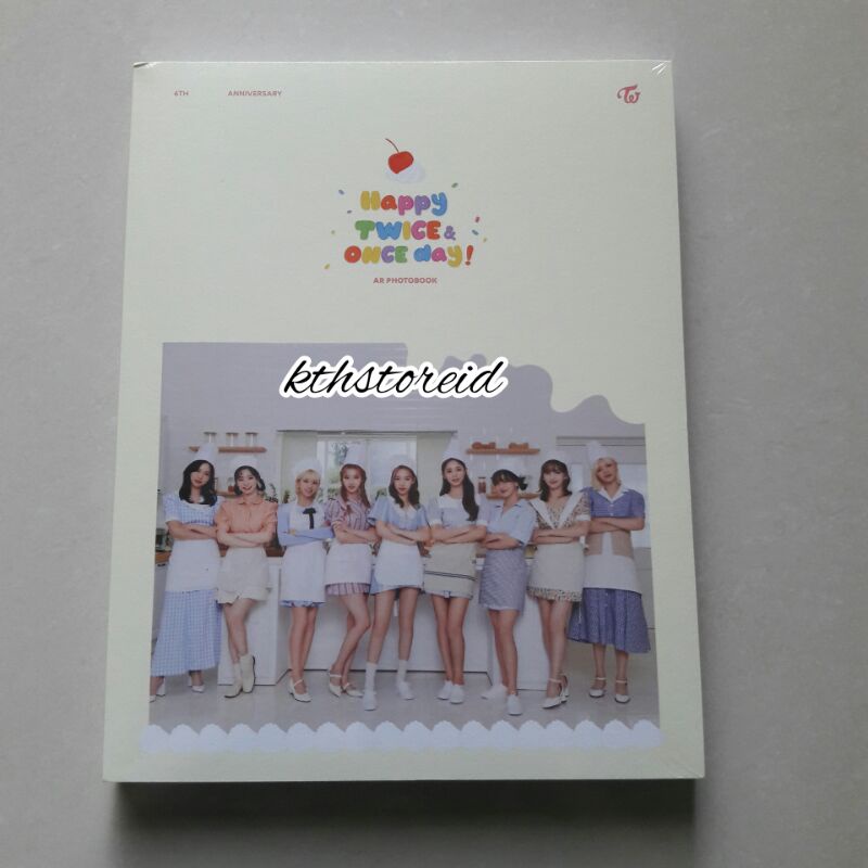 [READY] TWICE - ['Happy TWICE & ONCE day' AR PHOTOBOOK] (6th Anniversary LIMITED)