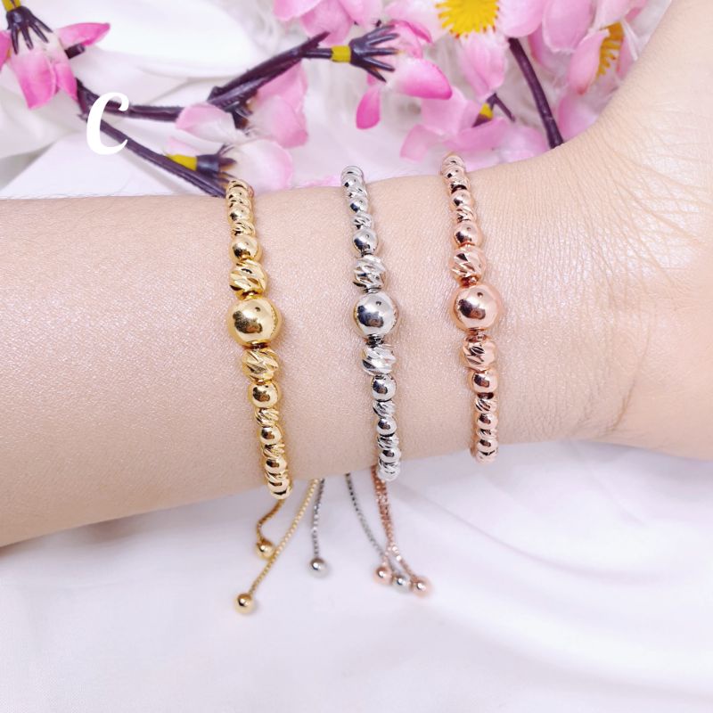 Gelang serut import new fashion permata zircon