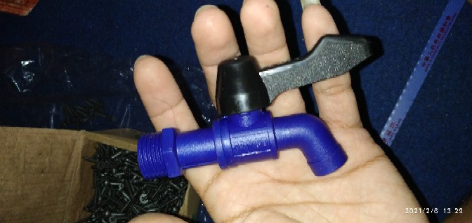 Kran Air Pvc Plastik Amico Bagus 1/2 Inch