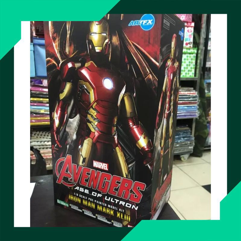 Action Figure Termurah Xliii Huong Film 30 Cm Iron Man Mark 43 1/6 Skala Pra-dicat Model Kit Dengan