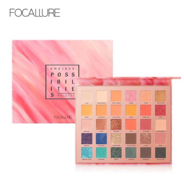 Focallure 30 Warna Eyeshadow Palette Endless Possililities Collection