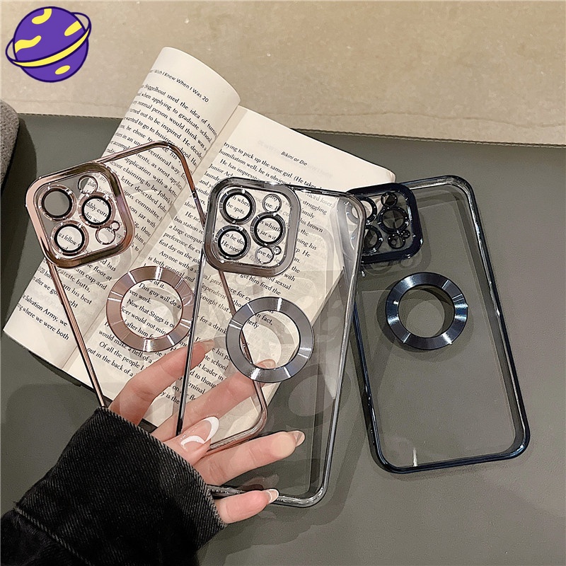 Case Pelindung Bahan Silikon Dengan Lensa Film Untuk IPhone 13 12 11 Pro Max 7 8 Plus X XR XS Max