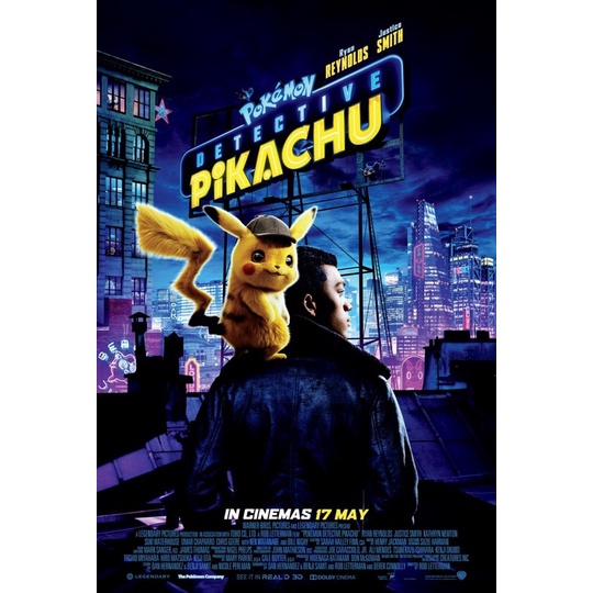 Dvd Pokemon Detective Pikachu (2019) Subtitle Indonesia
