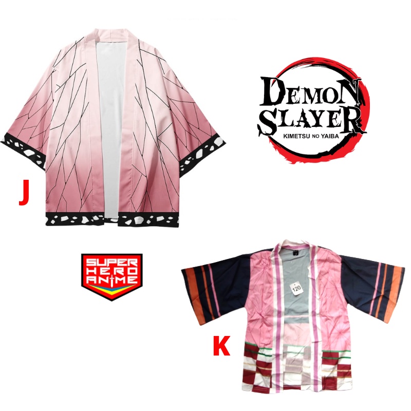 Kimono Demon Slayer Jubah Kostum Anak Jepang Cosplay Japan Impor Anime Manga Kimetsu No Yaiba Dewasa