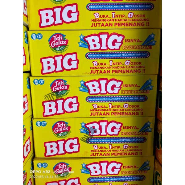 

Teh gelas big original dan rasa2 buah 250ml