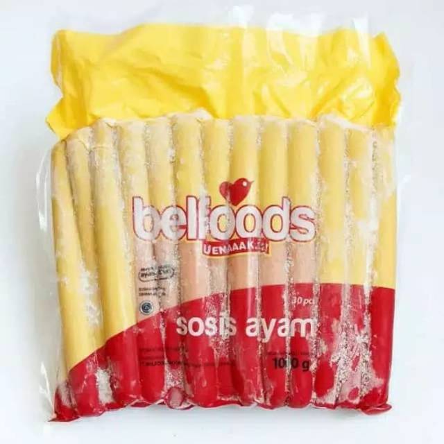 

Sosis Ayam Belfood Uenaak 1000 gr isi 30 pcs