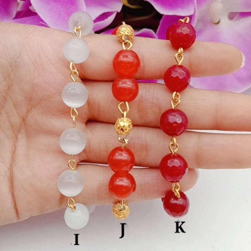 gelang wanita lapis emas permata giok terlaris star+